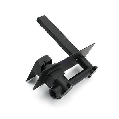 Matt Black Basin Mixer Bathroom Tub Faucet Wall Mount Tap Hot Cold Water Spout V1233-KSQ301B