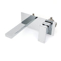 WELS 7.5L/min Basin Mixer Bathroom Vanity Brass Chrome Wall Mounted Spout Outlet V1233-KSQ301CR