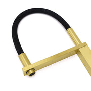 Brushed Gold Tall Kitchen Sink Basin Mixer Swivel Faucet Tap Pull Out Spout Head V1233-KSQ509BG