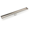 304 Stainless Steel 600mm Tile Insert Linear Shower Grate Floor Drain 50mm Waste V1233-LGTI01600D68