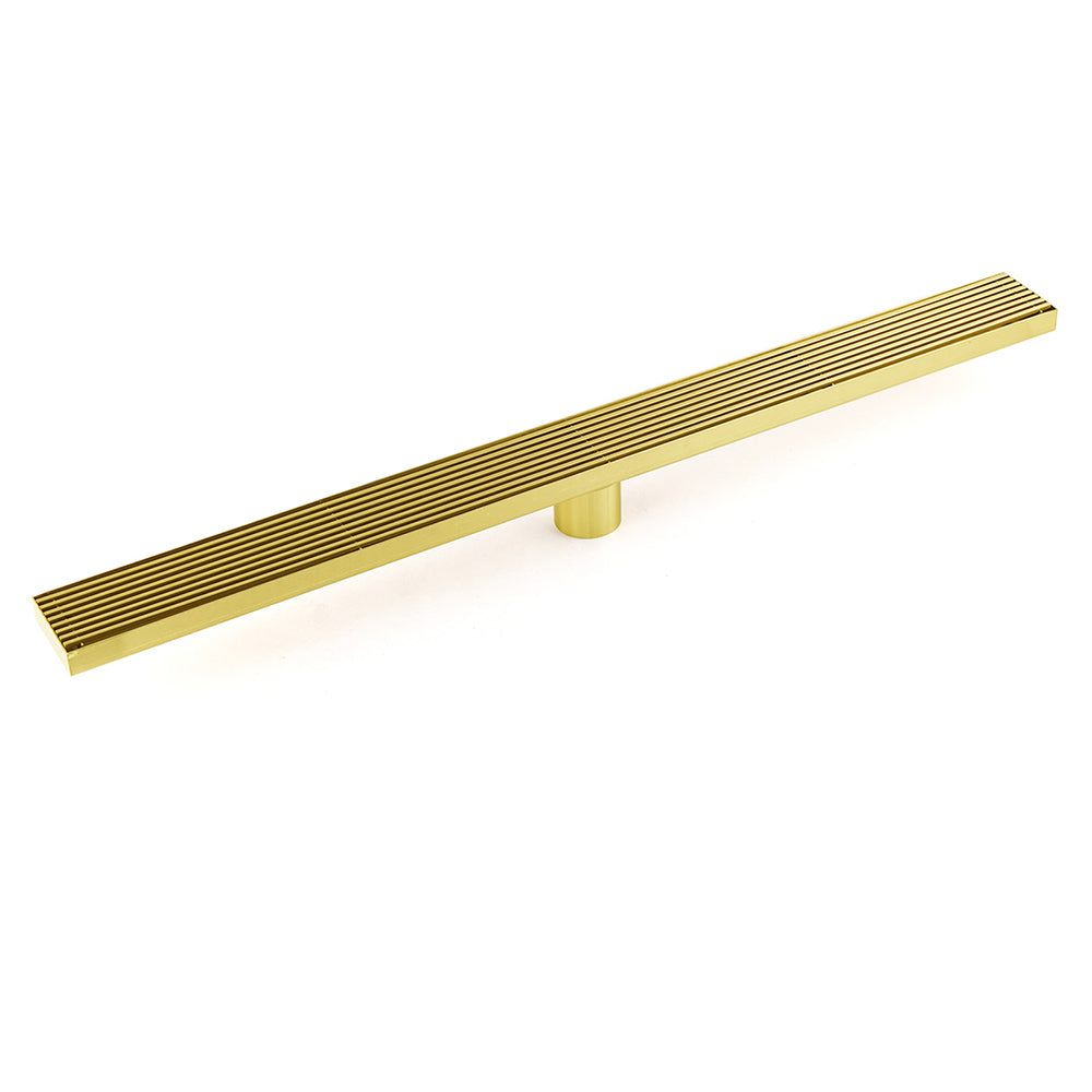 Brushed Gold Bathroom 800mm Strip Fence Long Shower Grate Floor Drain 50mm Waste V1233-LGWG02A800BG