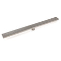 Bathroom Stainless Steel 800mm Strip Fence Shower Grate Floor Drain 50mm Outlet V1233-LGWG02A800BS