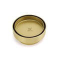 Brushed Gold 100mm In Diamater Tile Insert Floor Drain Shower Grate 75mm Outlet V1233-RDTI0100D76BG