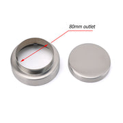 Round Circle Tile Insert Floor Drain Stainless Steel Shower Grate 75mm Outlet V1233-RDTI0100D76BS