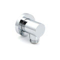 Bathroom Component Brass Chrome Flexible Shower Elbow Connector Water Inlet 1/2" End V1233-S005F2