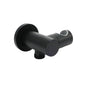 Matt Black Brass Hand Shower Bracket Swivel Holder Wall Elbow Connector Water Inlet Kit V1233-S017B2