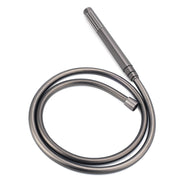 WELS Gun Metal Dual Round Shower 10" Rain Head Stainless Steel Handheld Sliding Rail Diverter Set V1233-SC842GMSS019CGMKSR110GM
