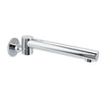 Watermark Chrome Round Basin Wall Mount Faucet Outlet 180 degrees Swivel Brass Bath Tub Spout V1233-SP603CR