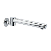 Watermark Chrome Round Basin Wall Mount Faucet Outlet 180 degrees Swivel Brass Bath Tub Spout V1233-SP603CR