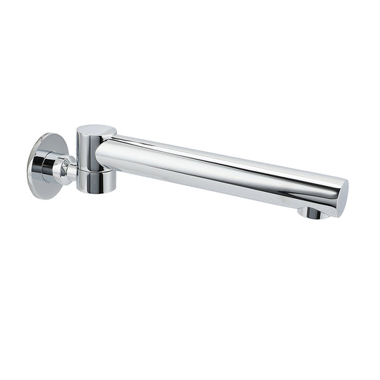 Watermark Chrome Round Basin Wall Mount Faucet Outlet 180 degrees Swivel Brass Bath Tub Spout V1233-SP603CR