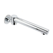 Watermark Chrome Round Basin Wall Mount Faucet Outlet 180 degrees Swivel Brass Bath Tub Spout V1233-SP603CR