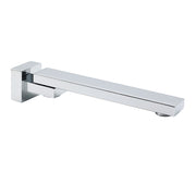 Chrome Square Stainless Steel Shower Bathtub Water Spout Faucet Outlet Tap 180 degrees Swivel Set V1233-SP604CR