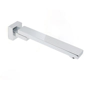Chrome Square Stainless Steel Shower Bathtub Water Spout Faucet Outlet Tap 180 degrees Swivel Set V1233-SP604CR