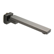 Gun Metal Square Stainless Steel 180 Swivel Bathtub Faucet Water Outlet Spout V1233-SP604GM