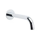 Polisehd Chrome Round 200mm Length Faucet Outlet Bath Tub Water Filler Spout Kit V1233-SP60520CR