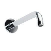 Polisehd Chrome Round 200mm Length Faucet Outlet Bath Tub Water Filler Spout Kit V1233-SP60520CR