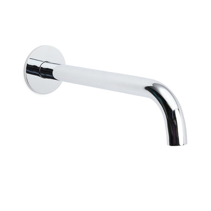 Polisehd Chrome Round 250mm Long Water Filler Spout Bath Tub Wall Mounted Outlet V1233-SP60525CR