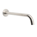Brushed Nickel 300mm Extra Long Wall Mounted Extention Bathtub Filler Spout Set V1233-SP60530BS