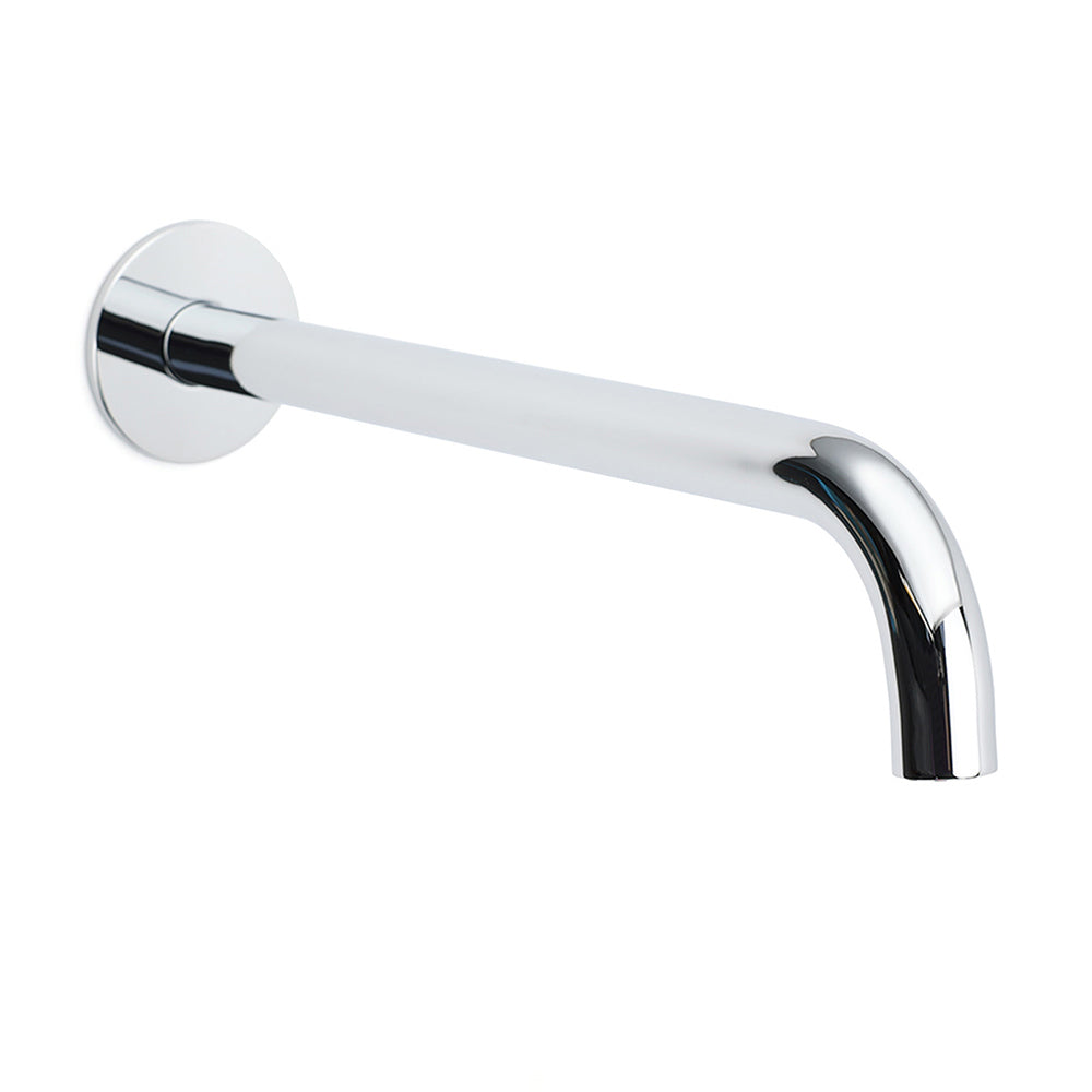 300mm Extra Long Wall Mounted Chrome Round Extention Bathtub Filler Spout Outlet V1233-SP60530CR