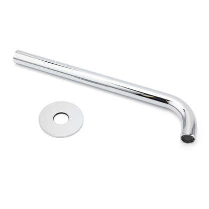 300mm Extra Long Wall Mounted Chrome Round Extention Bathtub Filler Spout Outlet V1233-SP60530CR