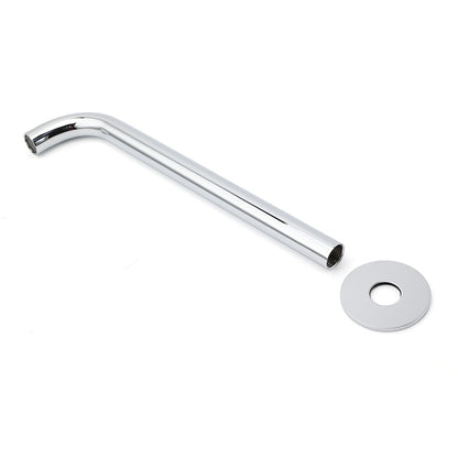 300mm Extra Long Wall Mounted Chrome Round Extention Bathtub Filler Spout Outlet V1233-SP60530CR