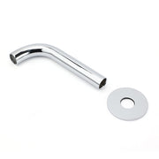 Polisehd Chrome Round Curve Faucet Water Outlet Swivel Bath Tub Filler Spout Set V1233-SP6055CR