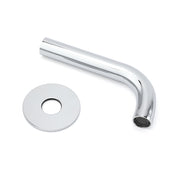 Polisehd Chrome Round Curve Faucet Water Outlet Swivel Bath Tub Filler Spout Set V1233-SP6055CR