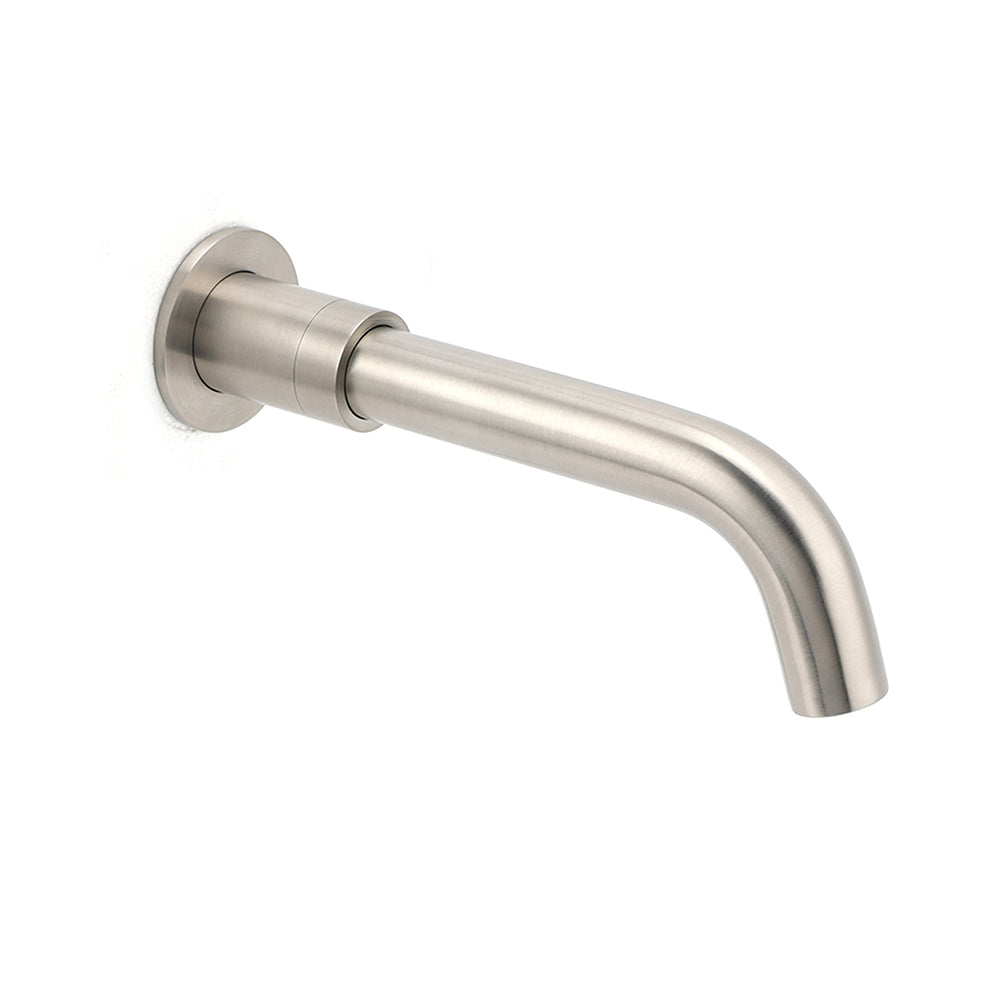 Brushed Nickel Silver Round Swivel Basin Faucet Bubble Water Outlet Bath Tub Spout V1233-SP902BN