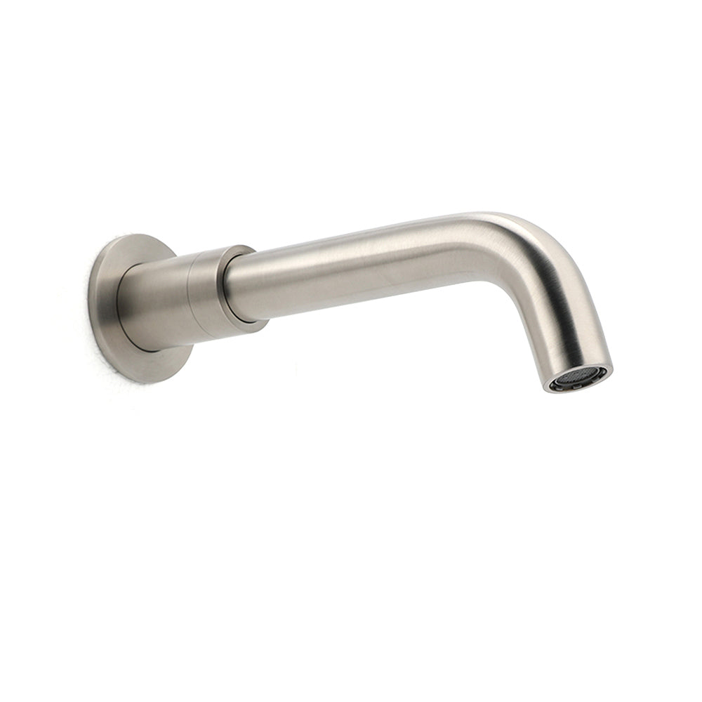 Brushed Nickel Silver Round Swivel Basin Faucet Bubble Water Outlet Bath Tub Spout V1233-SP902BN