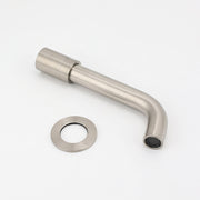 Brushed Nickel Silver Round Swivel Basin Faucet Bubble Water Outlet Bath Tub Spout V1233-SP902BN