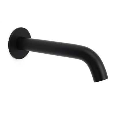 Matt Black Round Basin Faucet Bubble Water Outlet Stainless Steel Bath Tub Spout V1233-SP903BL