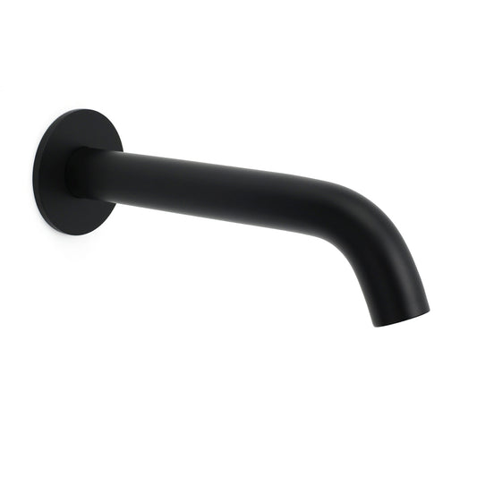 Matt Black Round Basin Faucet Bubble Water Outlet Stainless Steel Bath Tub Spout V1233-SP903BL