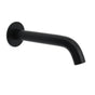 Matt Black Round Basin Faucet Bubble Water Outlet Stainless Steel Bath Tub Spout V1233-SP903BL