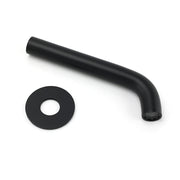 Matt Black Round Basin Faucet Bubble Water Outlet Stainless Steel Bath Tub Spout V1233-SP903BL