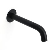 Matt Black Round Basin Faucet Bubble Water Outlet Stainless Steel Bath Tub Spout V1233-SP903BL