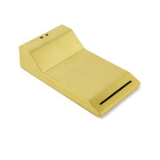 Brushed Gold Square Cubic Shower Bathtub Waterfall Spout Filler Outlet 1/2" End V1233-SP904BG