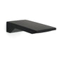 Bathroom Matt Black Square Bathtub Waterfall Filler Outlet 1/2" End Wall Spout V1233-SP904BL