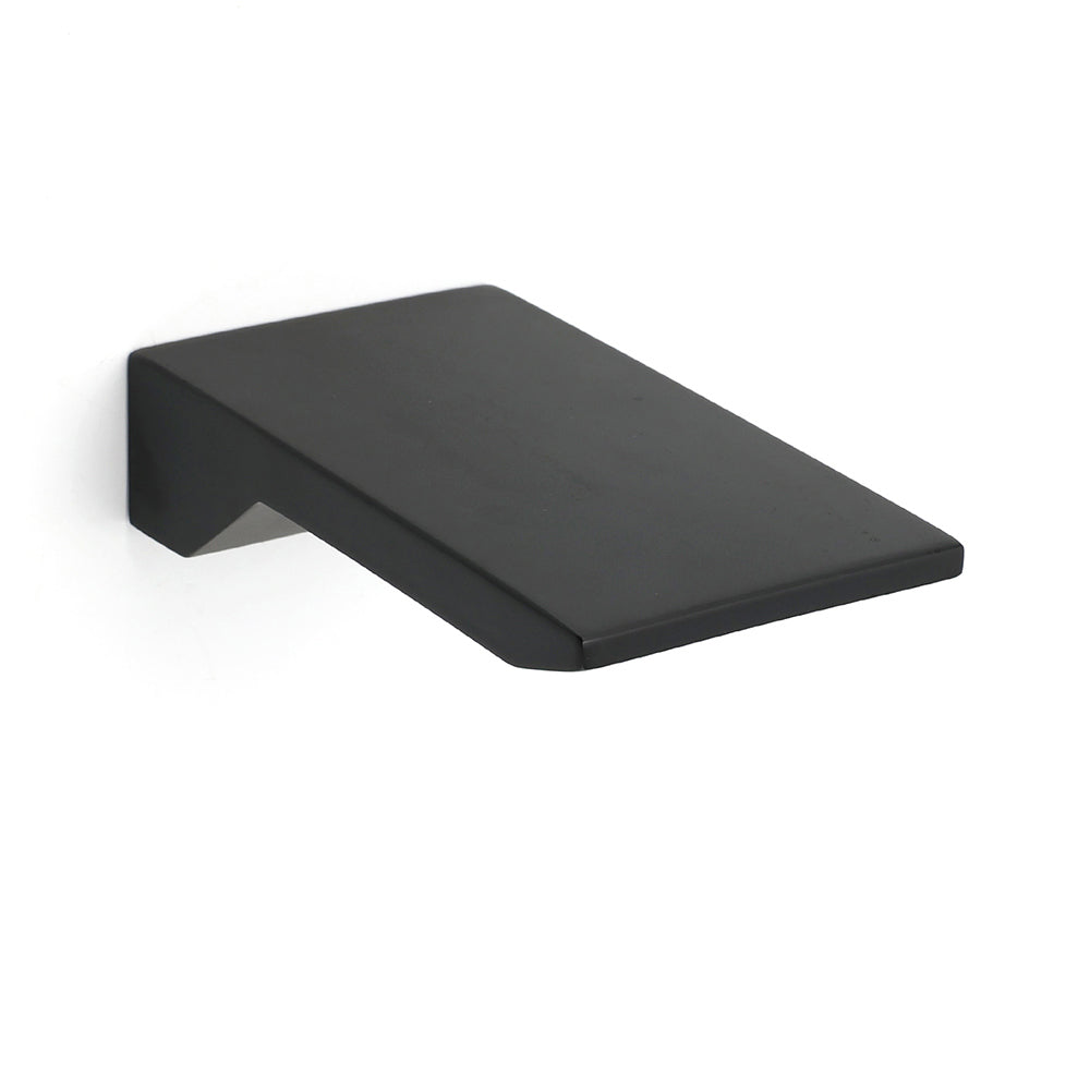 Bathroom Matt Black Square Bathtub Waterfall Filler Outlet 1/2" End Wall Spout V1233-SP904BL