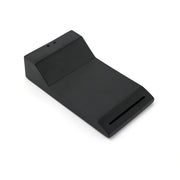 Bathroom Matt Black Square Bathtub Waterfall Filler Outlet 1/2" End Wall Spout V1233-SP904BL