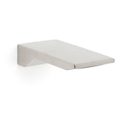 Brushed Nickel Square Cubic Shower Bathtub Waterfall Outlet Wall Mounted Spout V1233-SP904BN