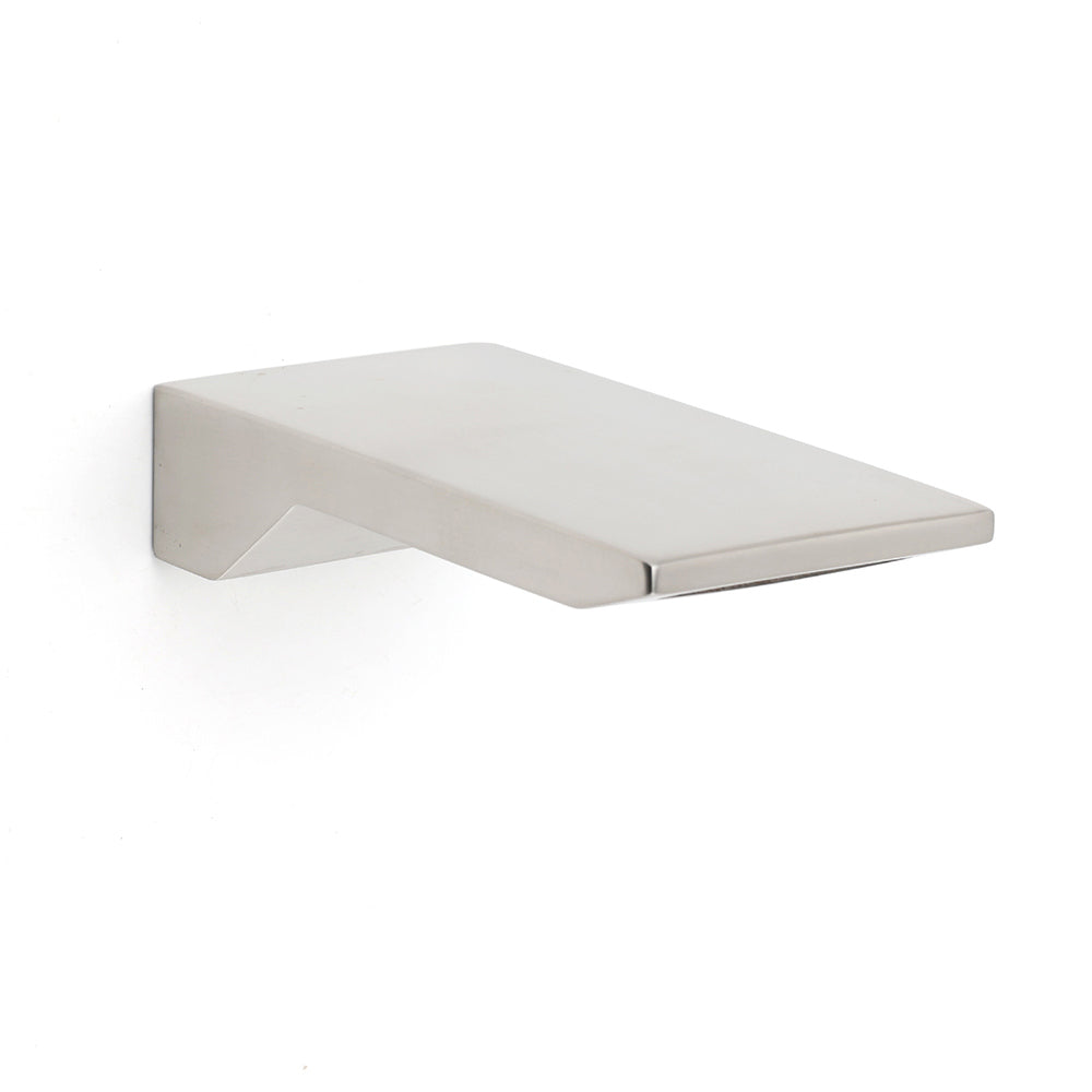 Brushed Nickel Square Cubic Shower Bathtub Waterfall Outlet Wall Mounted Spout V1233-SP904BN