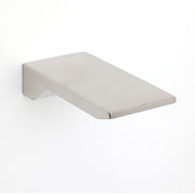 Brushed Nickel Square Cubic Shower Bathtub Waterfall Outlet Wall Mounted Spout V1233-SP904BN
