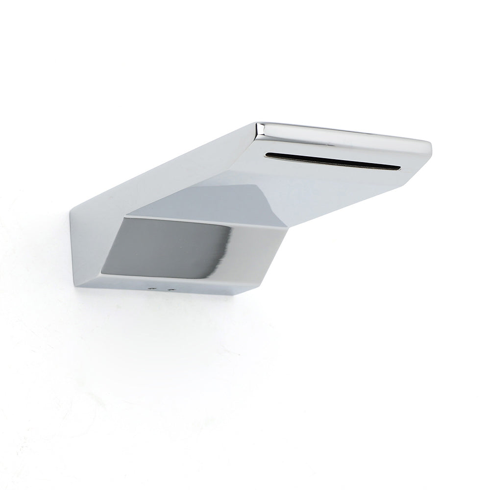 Chrome Square Shower Bath Tub Filler Waterfall Spout Faucet Outlet 1/2 Inch End V1233-SP904CR
