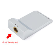 Chrome Square Shower Bath Tub Filler Waterfall Spout Faucet Outlet 1/2 Inch End V1233-SP904CR