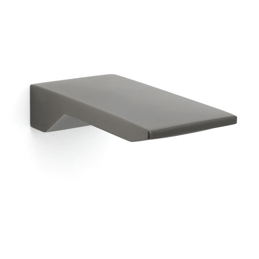 Gun Metal Grey Square Stainless Steel Bathtub Flat Spout Waterfall Filler Outlet V1233-SP904GM