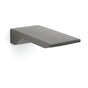 Gun Metal Grey Square Stainless Steel Bathtub Flat Spout Waterfall Filler Outlet V1233-SP904GM