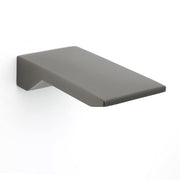 Gun Metal Grey Square Stainless Steel Bathtub Flat Spout Waterfall Filler Outlet V1233-SP904GM