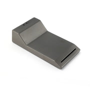 Gun Metal Grey Square Stainless Steel Bathtub Flat Spout Waterfall Filler Outlet V1233-SP904GM