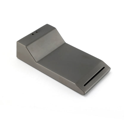 Gun Metal Grey Square Stainless Steel Bathtub Flat Spout Waterfall Filler Outlet V1233-SP904GM
