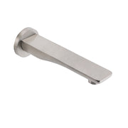 Brushed Nickel Round Bathtub Bubble Outlet Wall Mounted Spout Stainless Steel V1233-SP905BN